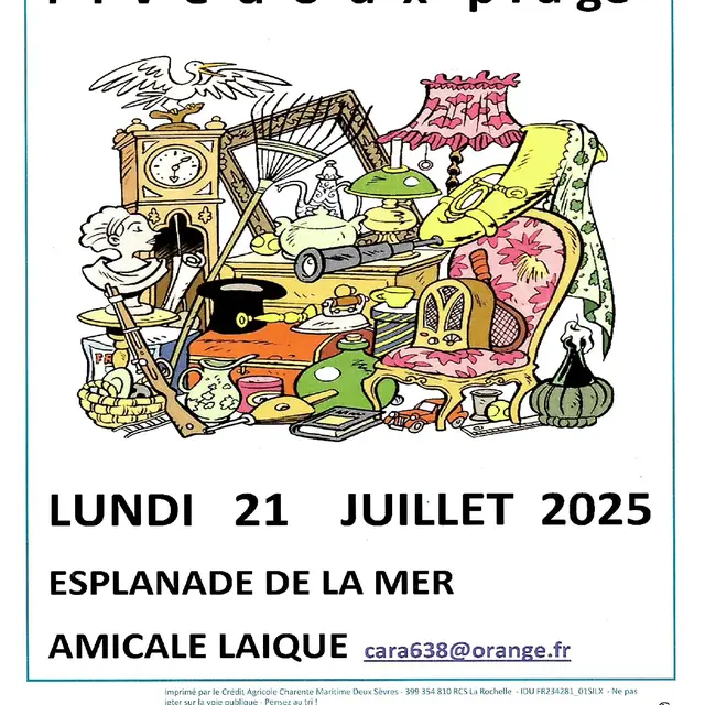Brocante de l'Amicale Laïque_Rivedoux-Plage
