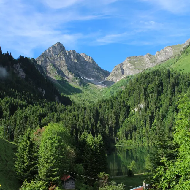 Lac des Plagnes - Cubourré