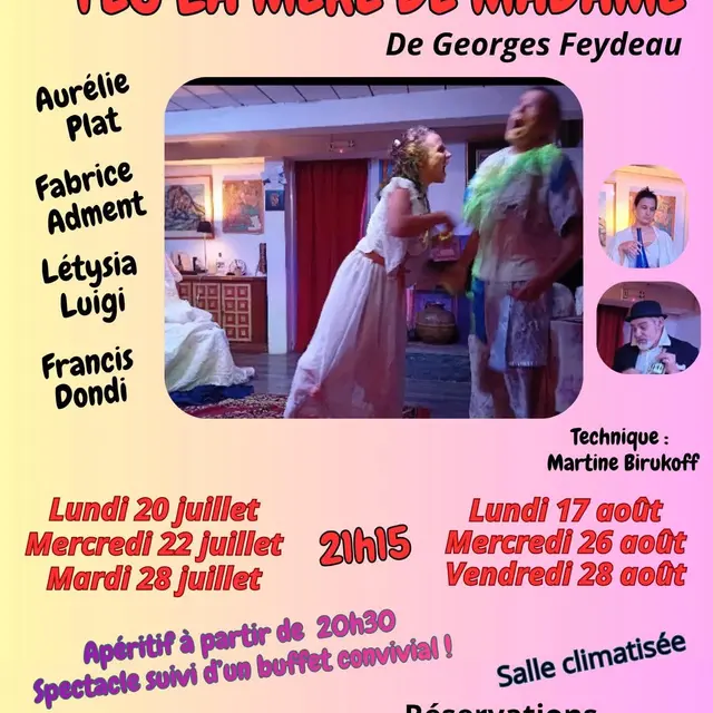 Théâtre - Feu la mère de Madame_La Seyne-sur-Mer