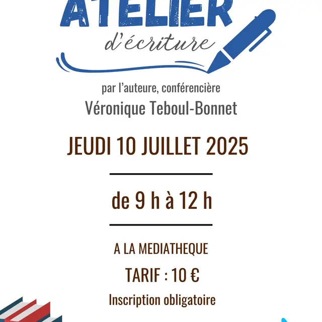 Atelier d'écriture par Véronique TEBOUL-BONNET_Cavalaire-sur-Mer