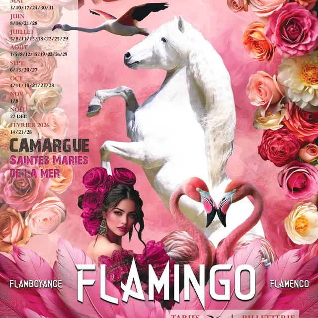 Spectacle Flamingo au Théâtre Equestre Camarkas_Saintes-Maries-de-la-Mer