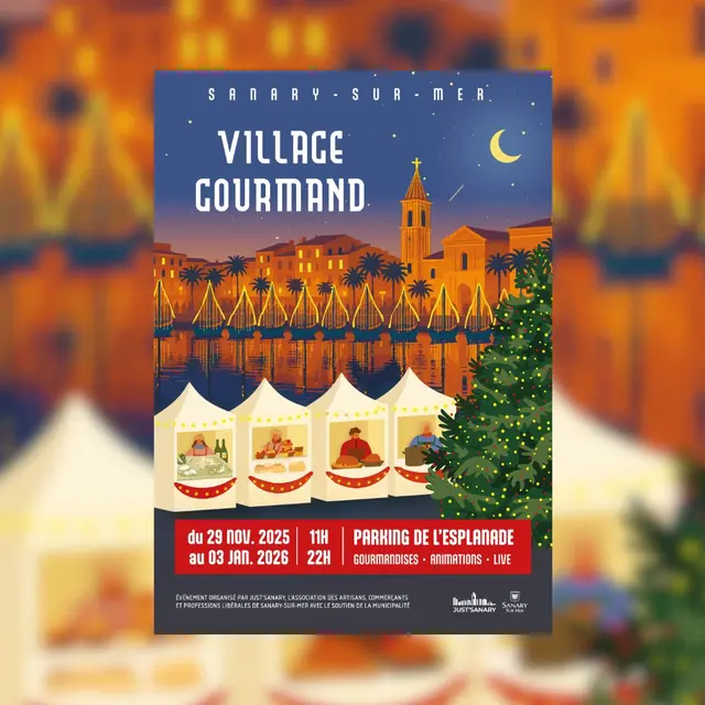 Village Gourmand de Noël 2025_Sanary-sur-Mer