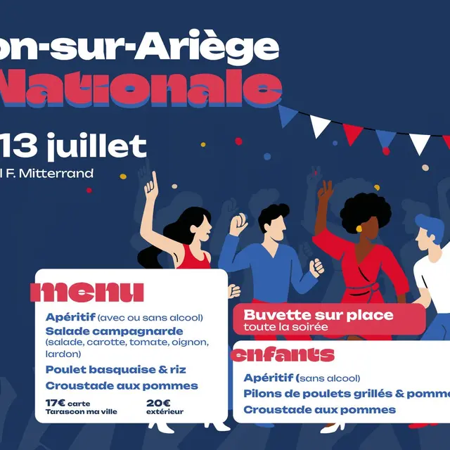 Fête Nationale_Tarascon-sur-Ariège
