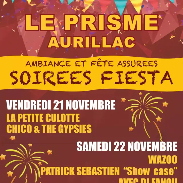 Soirées fiesta_Aurillac