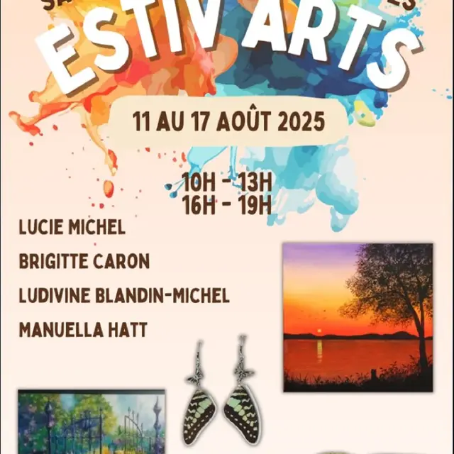 Exposition Estiv'Arts_Tourrettes