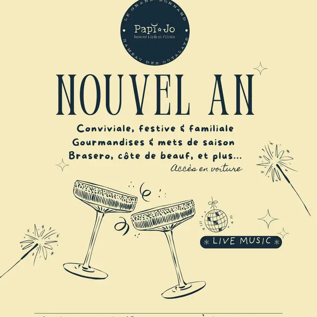 Nouvel an chez Papi Jo