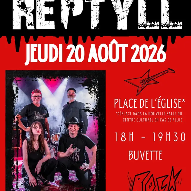 Concert Rock Reptyll_Châtel