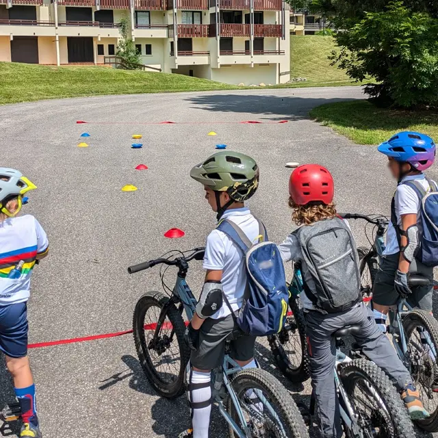 Stage VTT enfant avec LEVELUP_Combloux