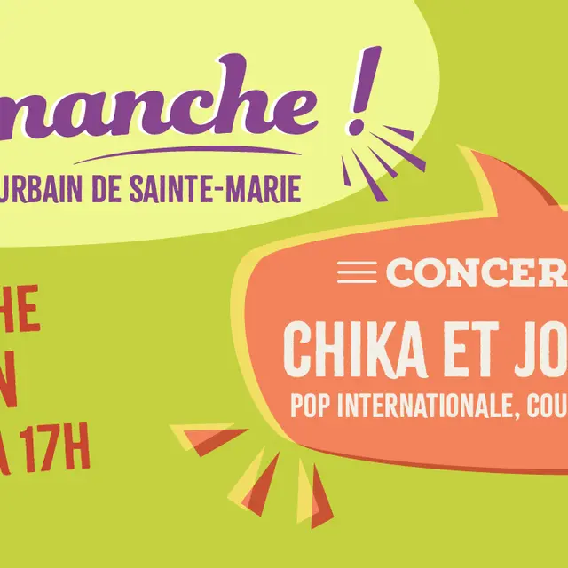 A dimanche au Parc Urbain de Sainte-Marie - Concert Chica & Joseph_Nouméa