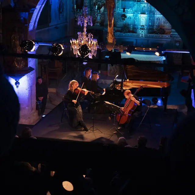 Concert dans l'église pour le Festival Classicaval Opus 1