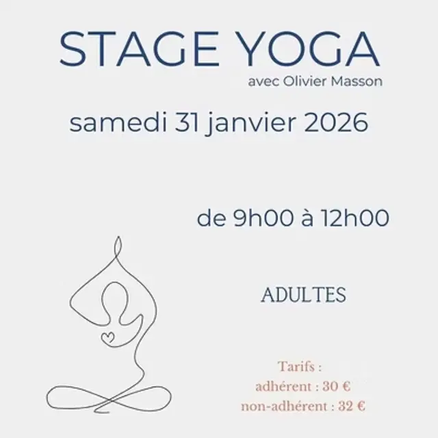Stage Yoga pour adultes_Carpentras