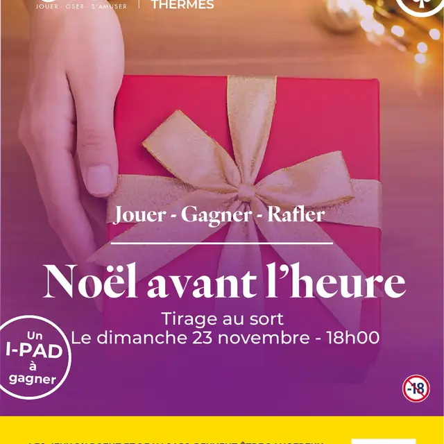 Jeu avant Noël au Casino JOA_Ax-les-Thermes