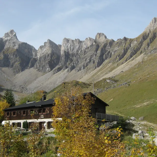 Sentier pédestre : Doran par le sentier du Gypaète