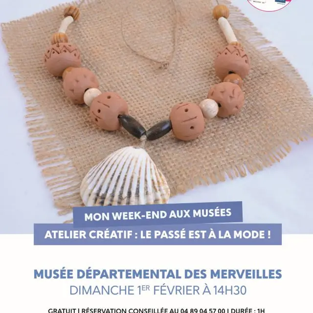 Atelier créatif : le passé est à la mode ! au Musée départemental des Merveilles - Tende_Tende