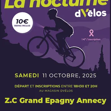 Nocturne VTT et marche_Sillingy