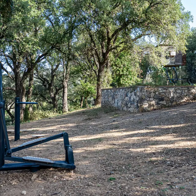 Aire de musculation du château