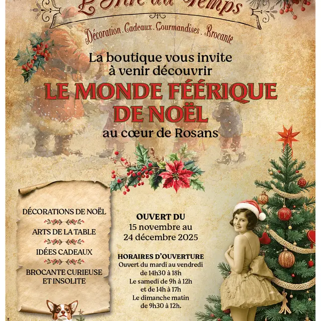 Marché de Noël de l'Aire du Temps_Rosans