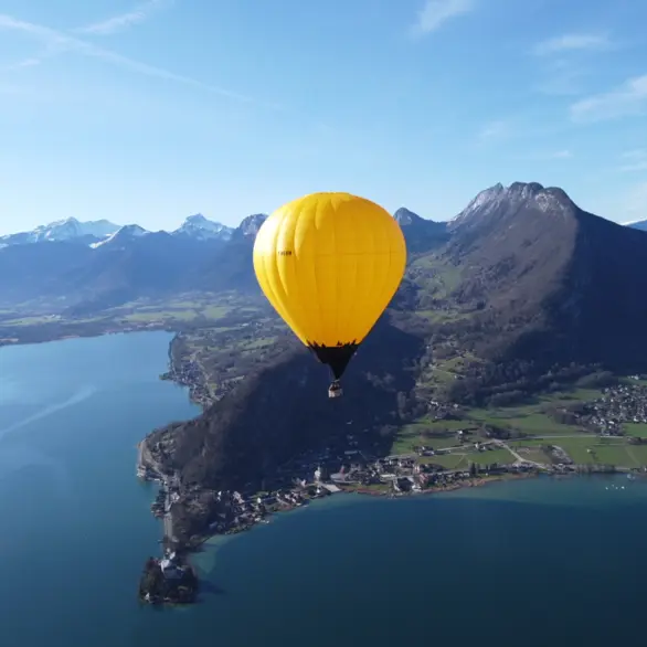 Vol privilège en montgolfière en duo_Doussard