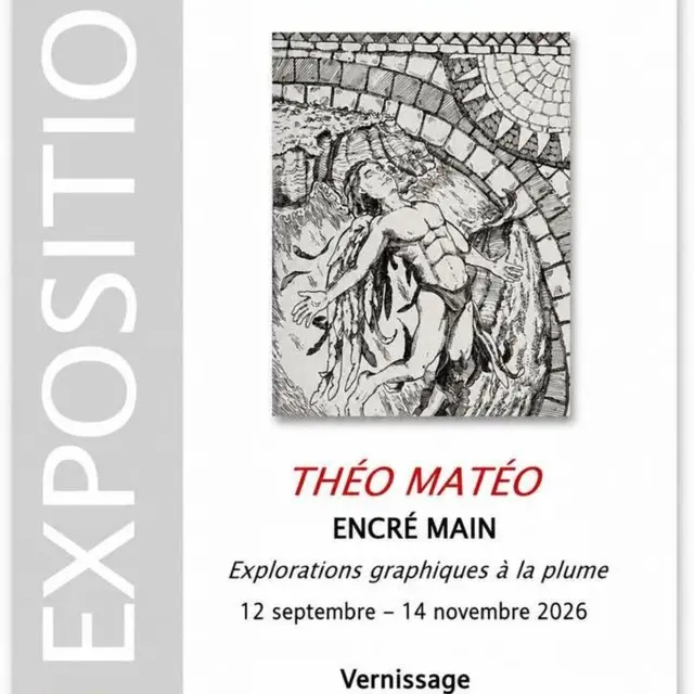 Exposition d'explorations graphiques à la plume Artistes Malemortais_Malemort-du-Comtat