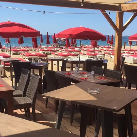Restaurant plage des vahinés Les Salins Hyères