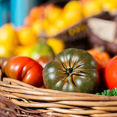 Etal de légumes