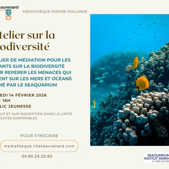 Atelier sur la biodiversité_Châteaurenard