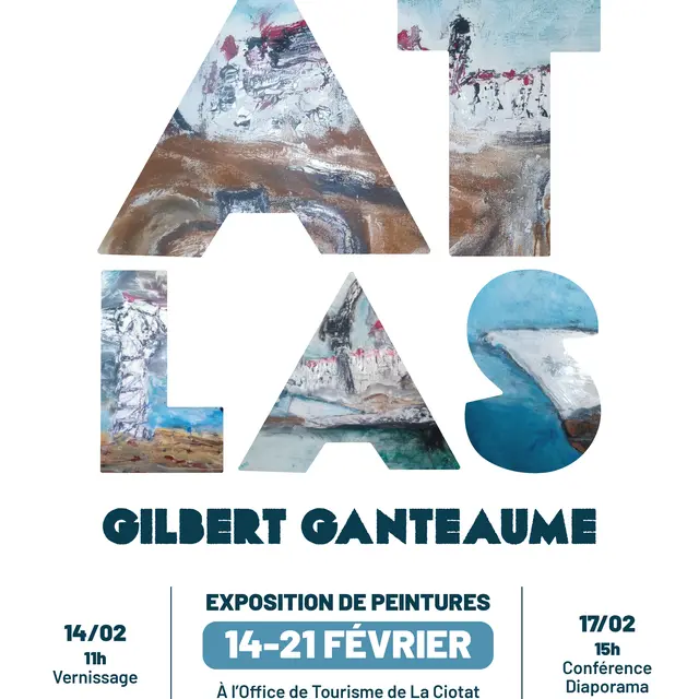 Exposition de peintures Atlas de Gilbert Ganteaume