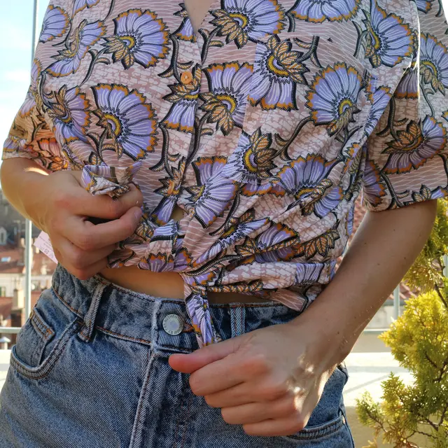 Atelier de couture: Chemisier sur mesure_Cervières