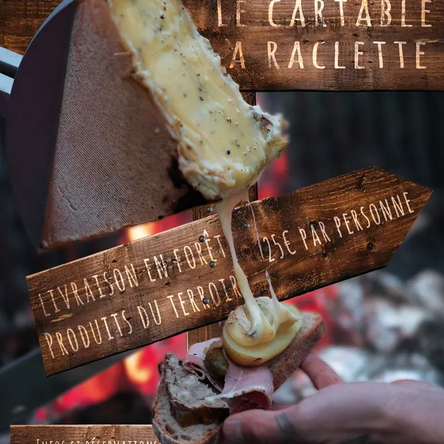 Flyer Experience raclette en foret