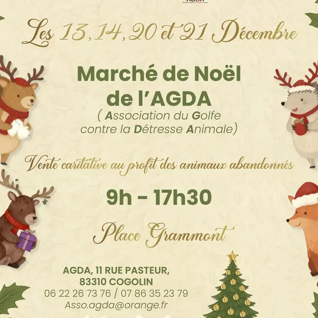 Marché de Noël au profit des animaux abandonnés_Saint-Tropez