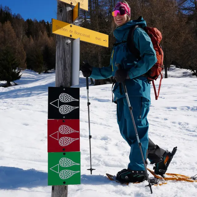 Itinéraire raquettes : le Planay_Sainte-Foy-Tarentaise