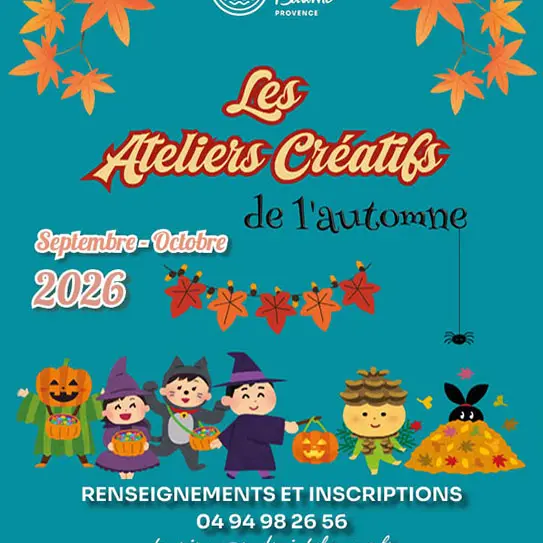 Ateliers Créatifs de l'Automne 2026_La Cadière-d'Azur