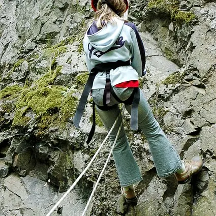 Escalade enfant