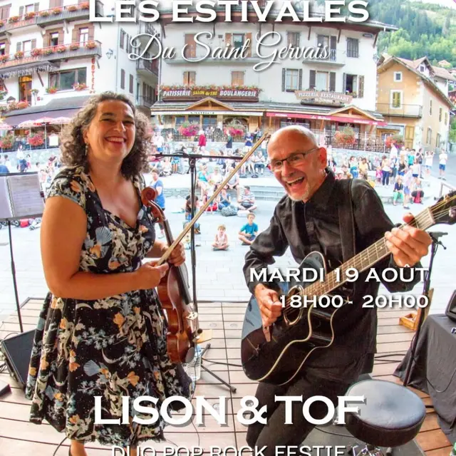 Les Estivales du Saint-Gervais - Concert Lison et Tof_Saint-Gervais-les-Bains