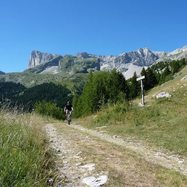 Circuit VTT L'Enclus, Dévoluy, Hautes-Alpes