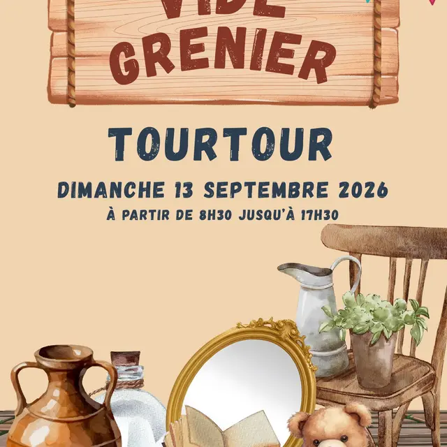 Vide-grenier de Tourtour