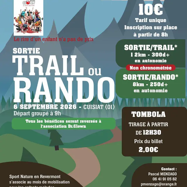 Affiche Trail Rando
