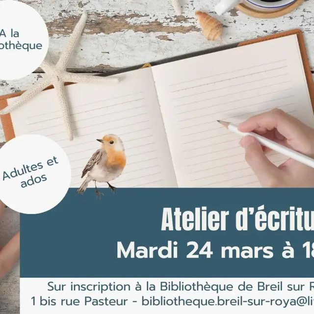 Atelier d'écriture