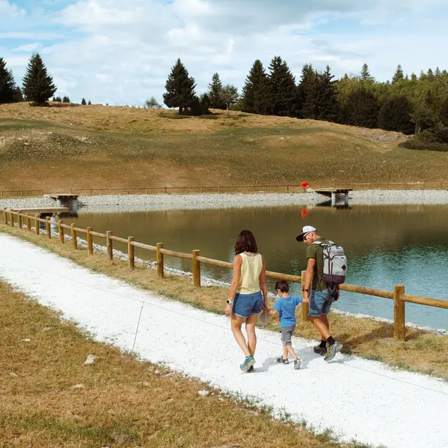 Boucle du plan d'eau_La Féclaz