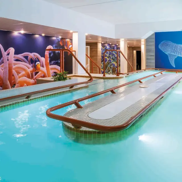 Espace bien-être et jet sous-marin