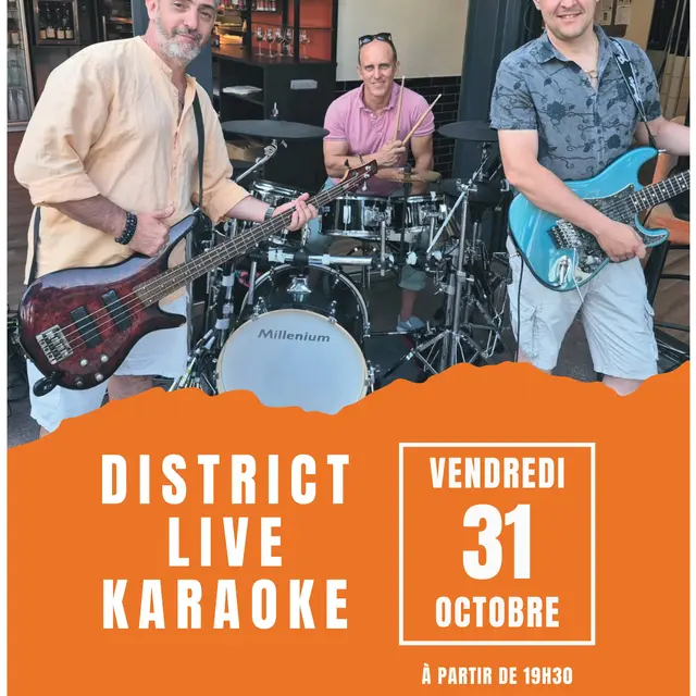 Les soirées du Léo Léa :  District live karaoke_Saint-Jean-Cap-Ferrat