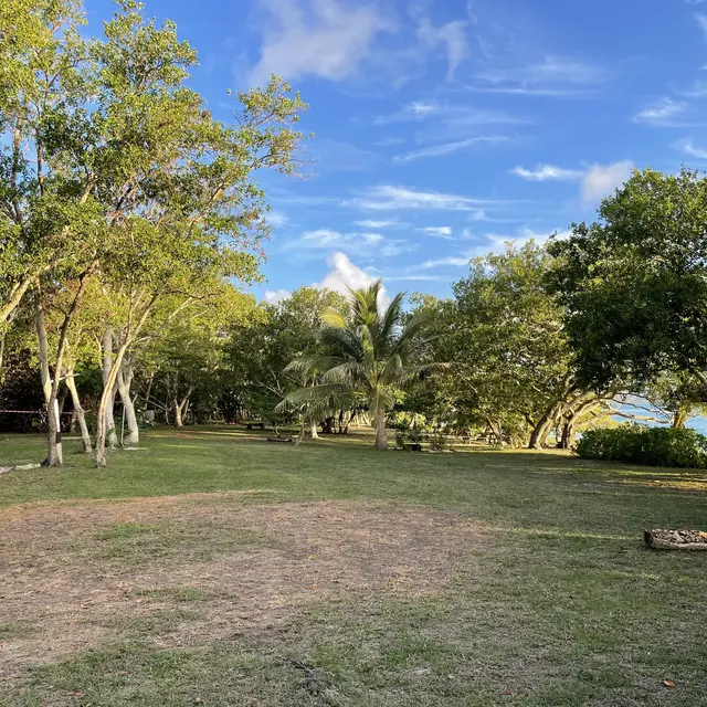 Camping bora bora beach