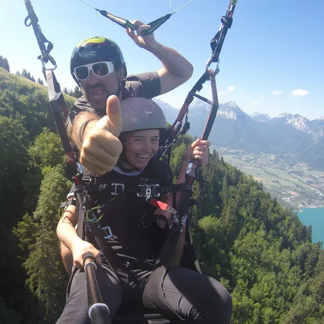 Tangatamanu parapente Bout du lac d'Annecy Doussard