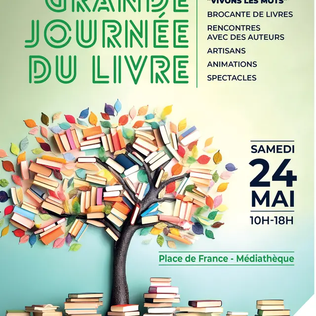 Grande Journée du Livre 2025_Mandelieu-La Napoule
