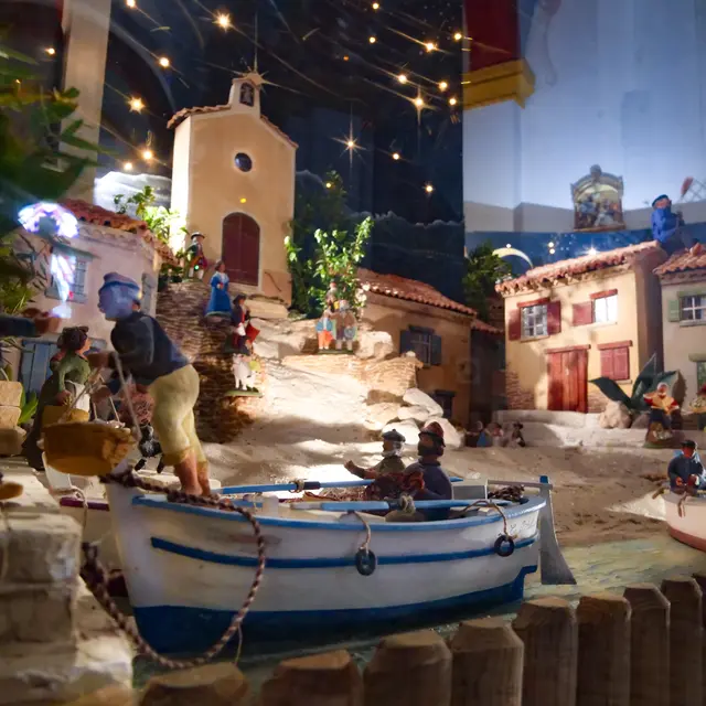 Crèche Municipale de l'église de Saint-Cyr-sur-Mer