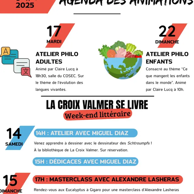 La Croix Valmer se livre : atelier et dédicaces avec Miguel Diaz_La Croix-Valmer