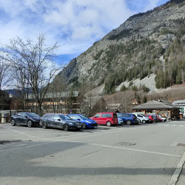 Parking centre village