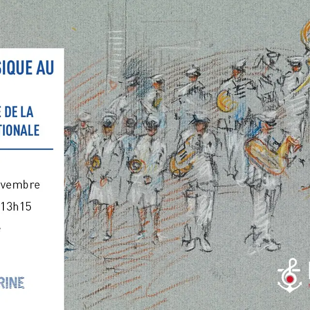 Concert - Midi Musique au Musée de la Marine avec la Musique de la Marine nationale_Toulon