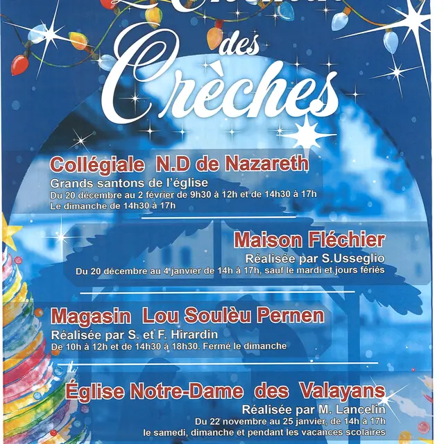 Le chemin des crèches_Pernes-les-Fontaines