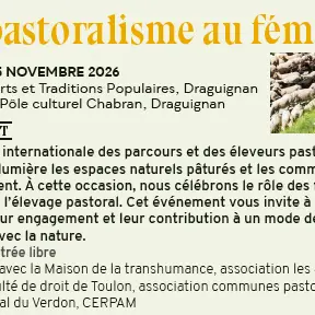 Le pastoralisme au féminin_Draguignan